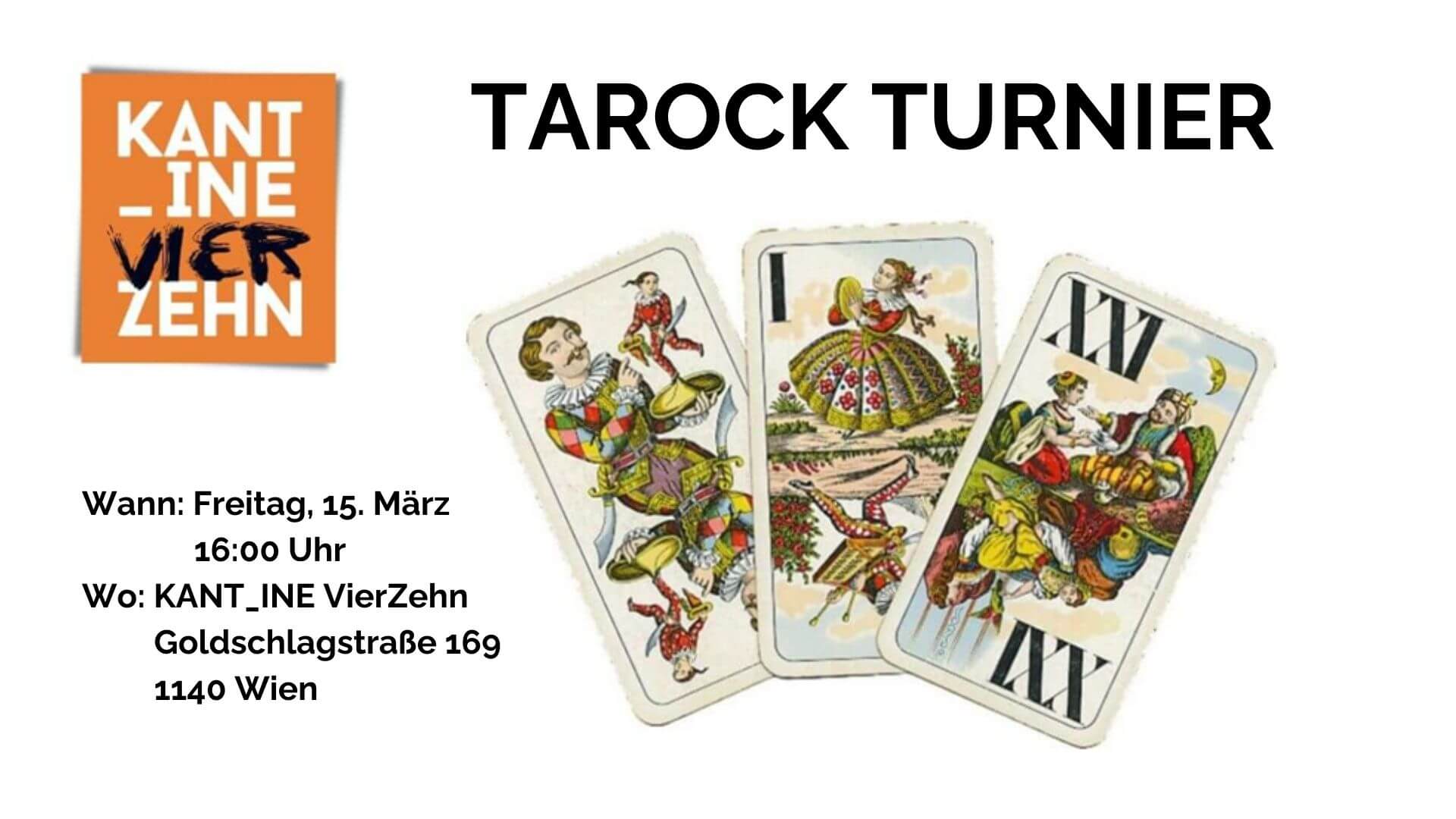 Tarock-Turnier Einladung