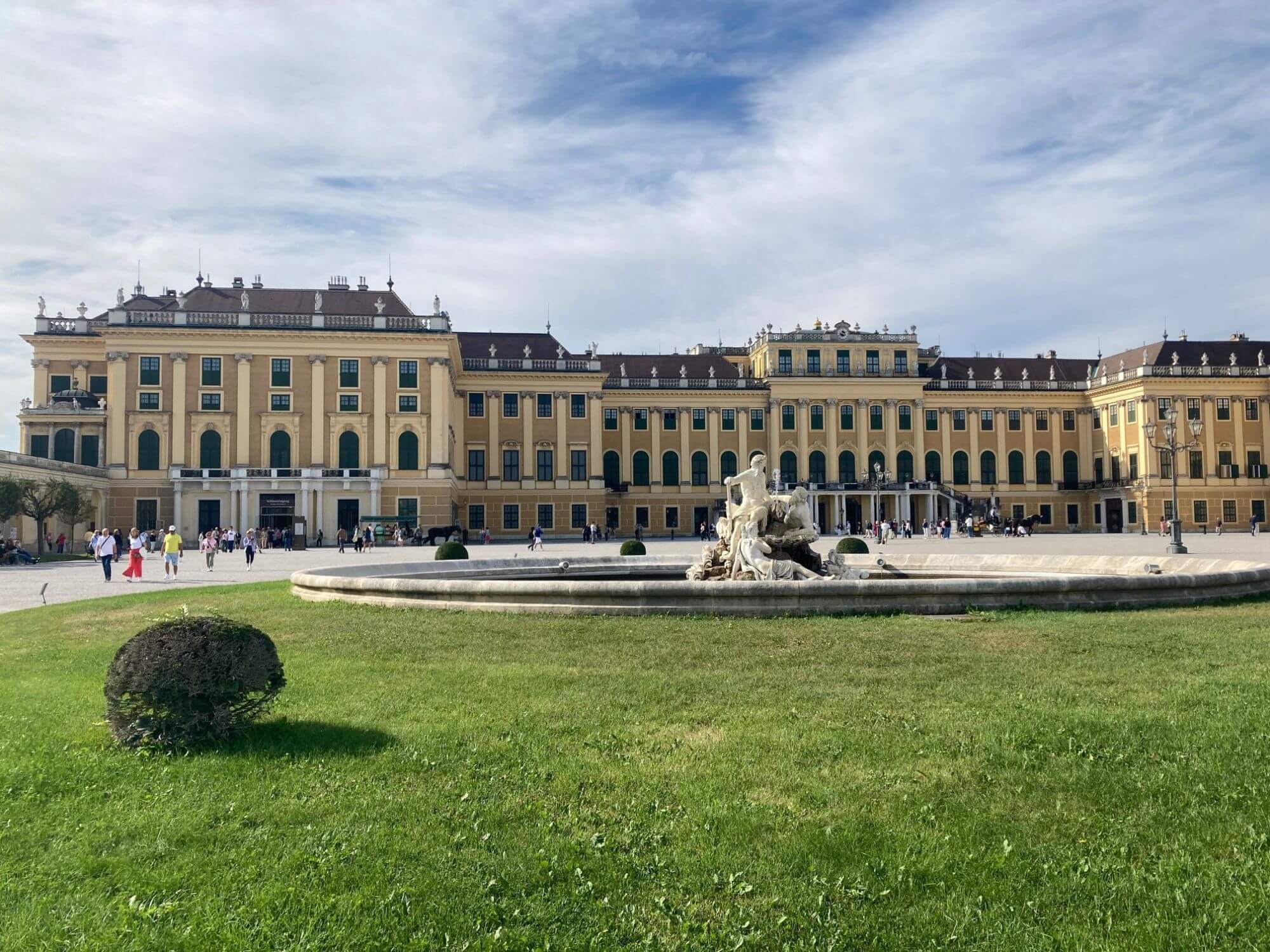 Wunderschöne Kulisse unseres heutigen Partnergesprächs mit der Schönbrunn Group.